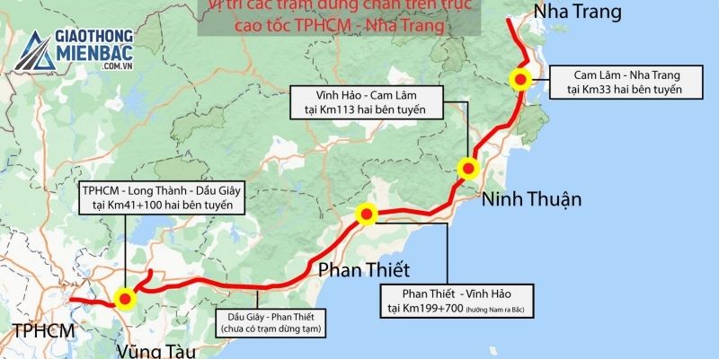 Lộ trình chi tiết và các điểm dừng chân trên quốc lộ 6