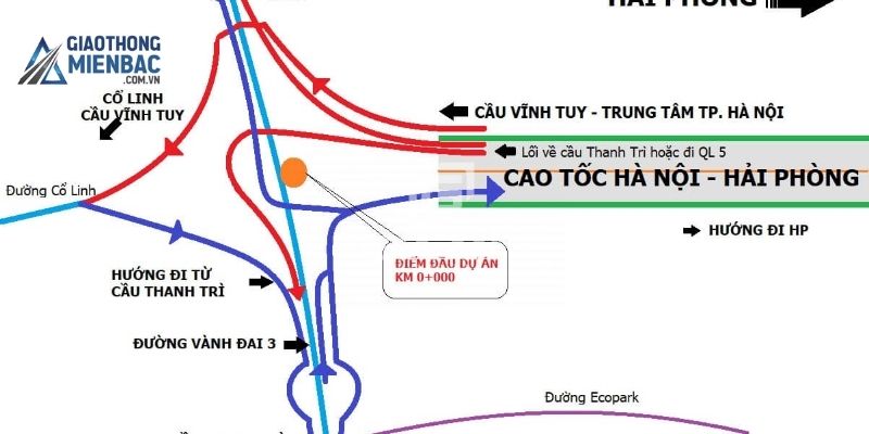 Sơ lược về tuyến cao tốc Hà Nội - Hải Phòng