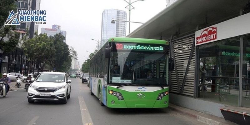 Lộ trình và giá vé brt hà nội