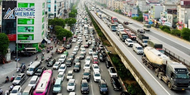 Nguyên nhân chính gây ra kẹt xe Hà Nội
