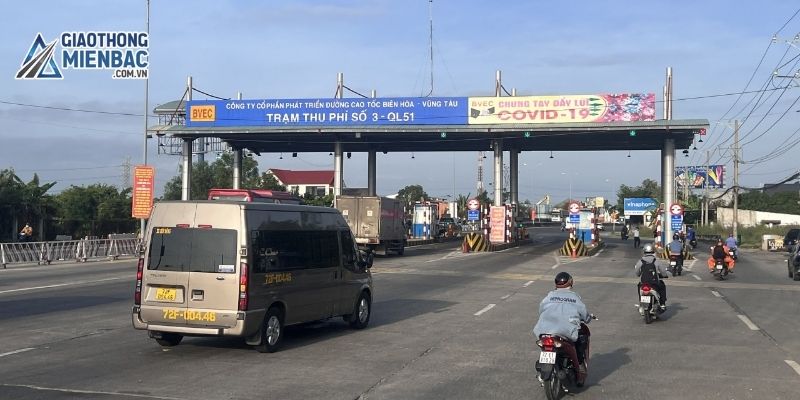 Thông tin chi tiết về các trạm thu phí miền Bắc